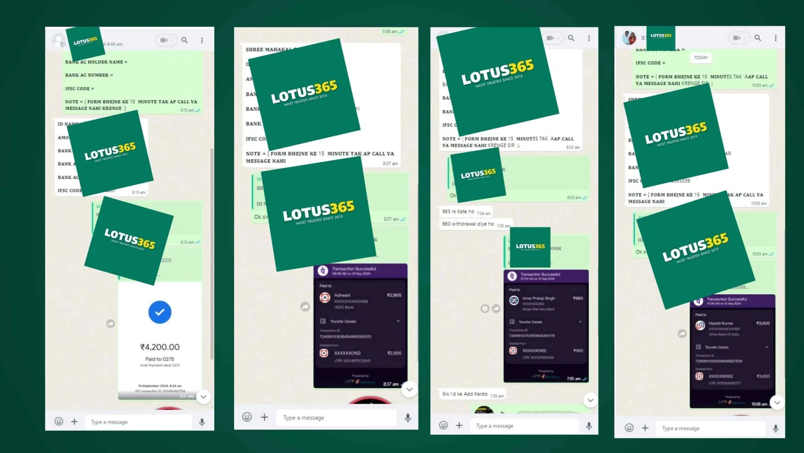 Lotus365 Withdrawal Proof — Fast UPI Payouts